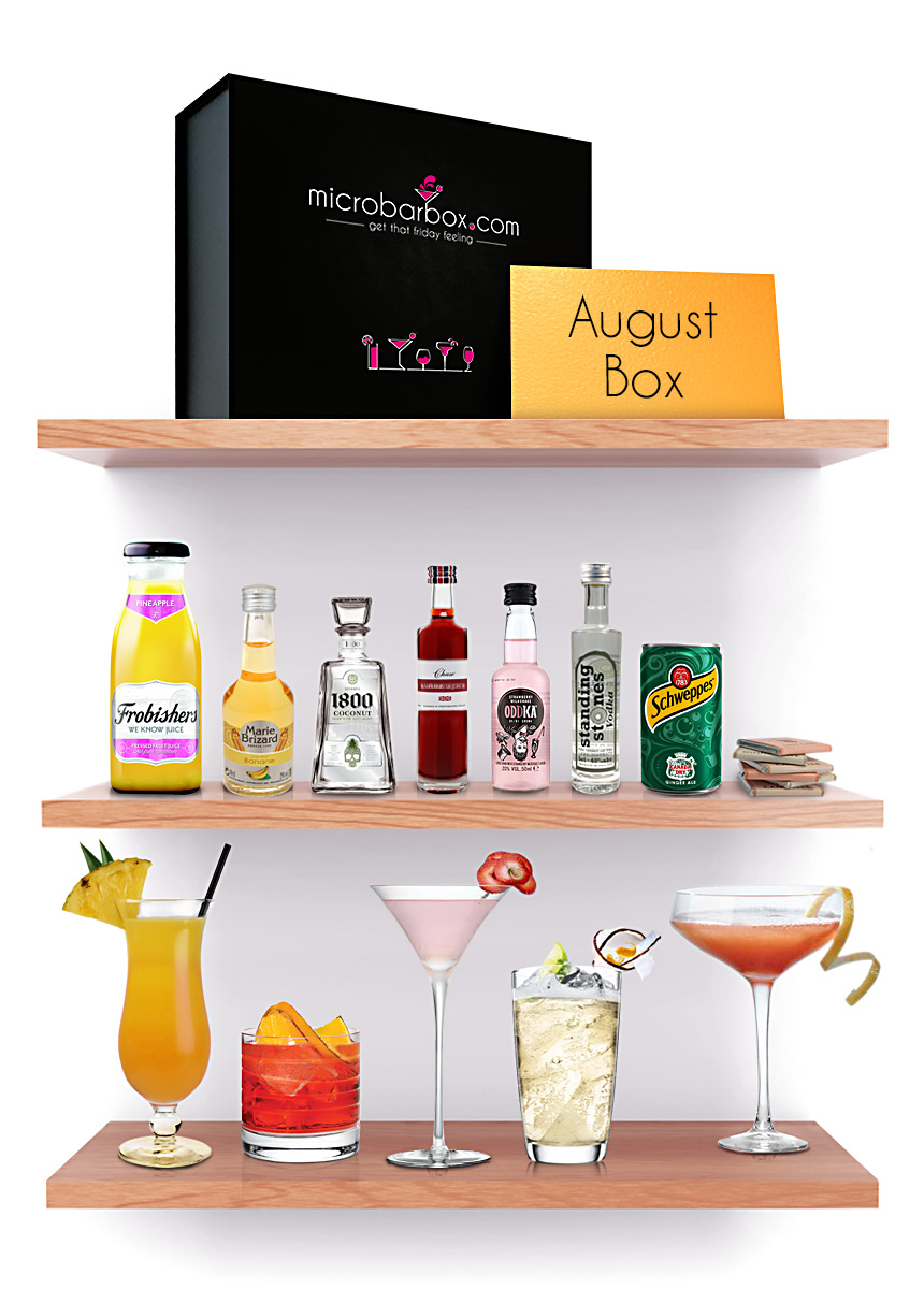 MicroBarBox Cocktail Club August