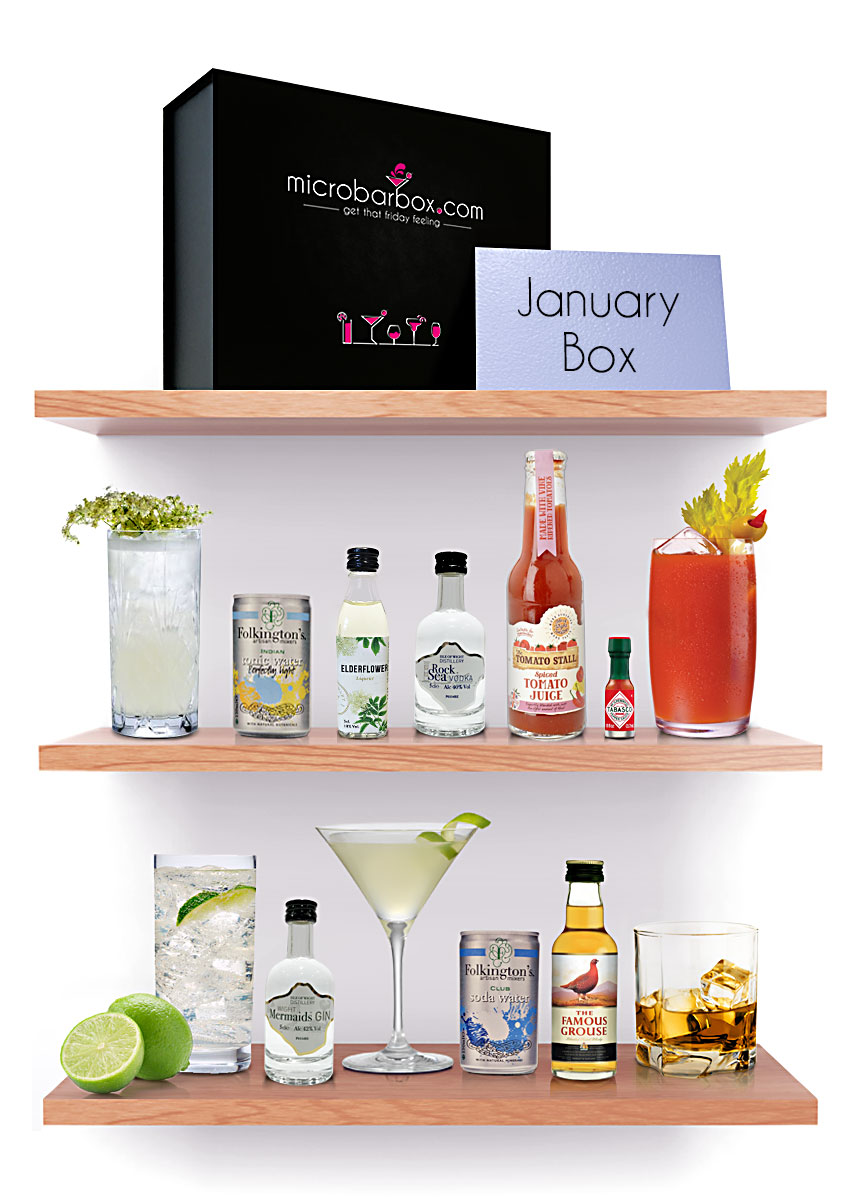 MicroBarBox Cocktail Club January