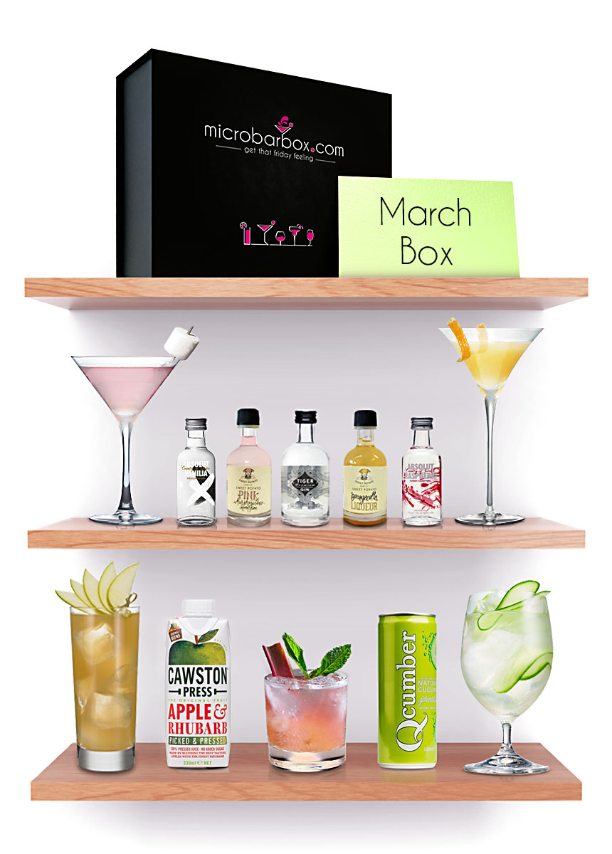 MicroBarBox Cocktail Club March