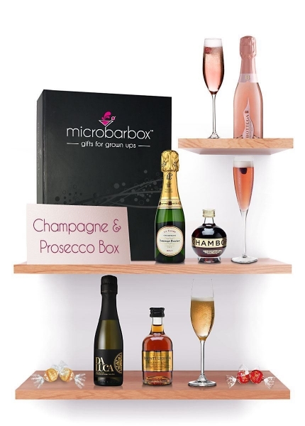 Champagne box with Laurent Perrier