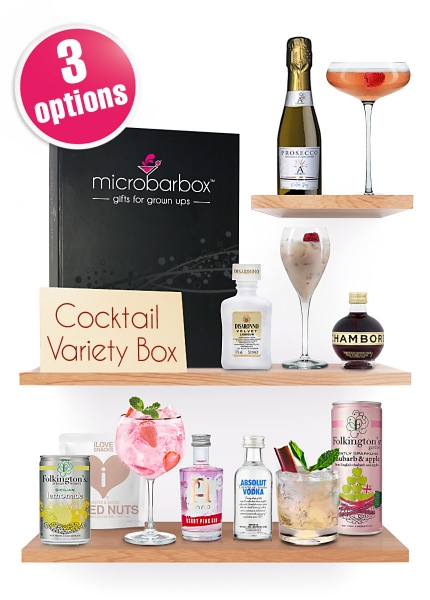 Variety Cocktail box with 3 options