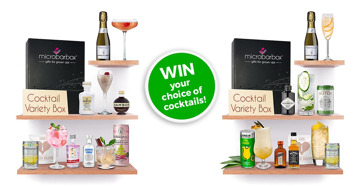 Win your choice of Cocktails!