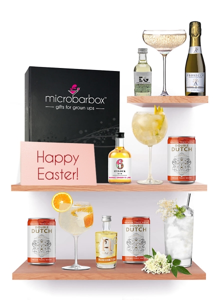 Picture of Happy Easter Flavoured Gin & Prosecco Gift Set