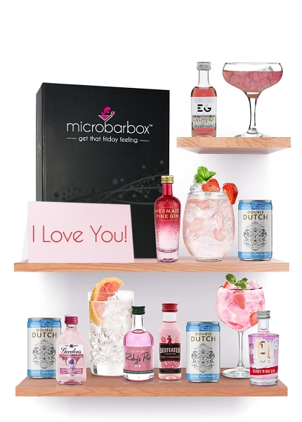 Picture of I Love You Pink Gin Heaven Gift Set