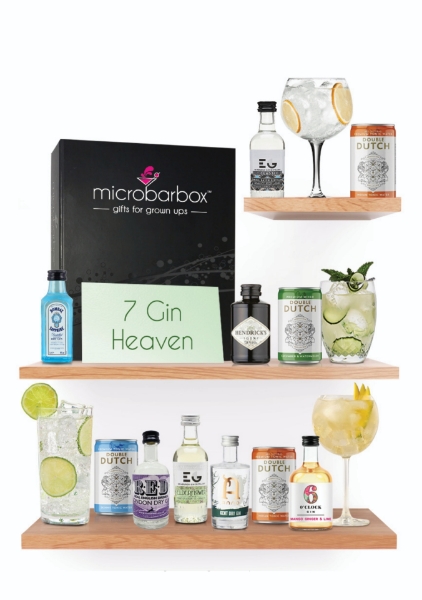 7 Gin Heaven MicroBarBox