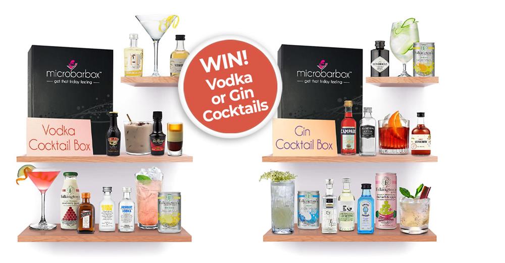 Win Vodka or Gin Cocktails